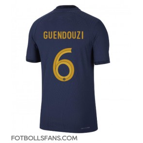 Frankrike Matteo Guendouzi #6 Replika Hemmatröja VM 2022 Kortärmad